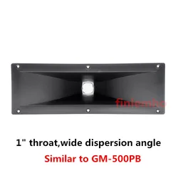 2 piezas DJ Tweeter altavoz bocina GM-500PB plástico coche HiFi Piezo agudos para mezclador Audio profesional cine en casa dirección pública