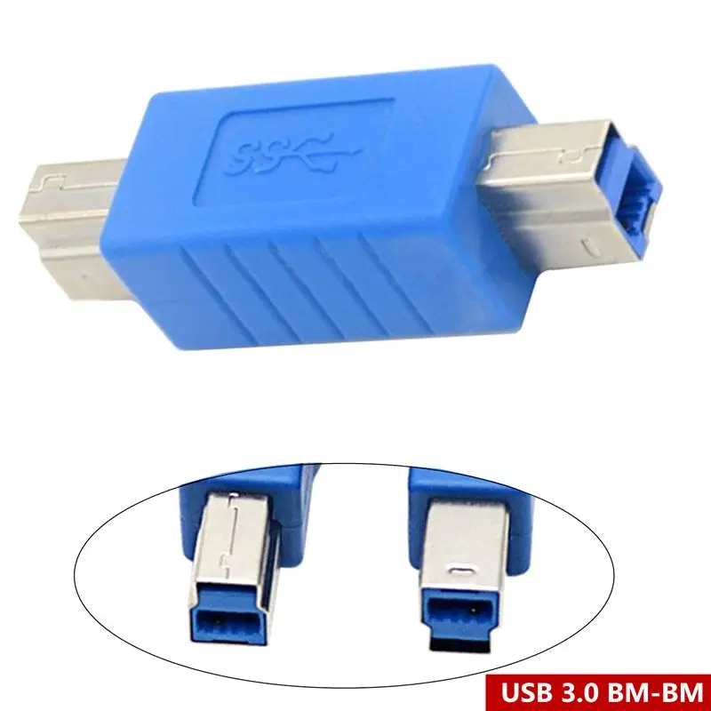 Adaptador USB 3,0 USB3.0 Impresión de alta velocidad A macho * A hembra a B macho * B hembra Mini 10P Micro BM adaptador par conector - imagen 5
