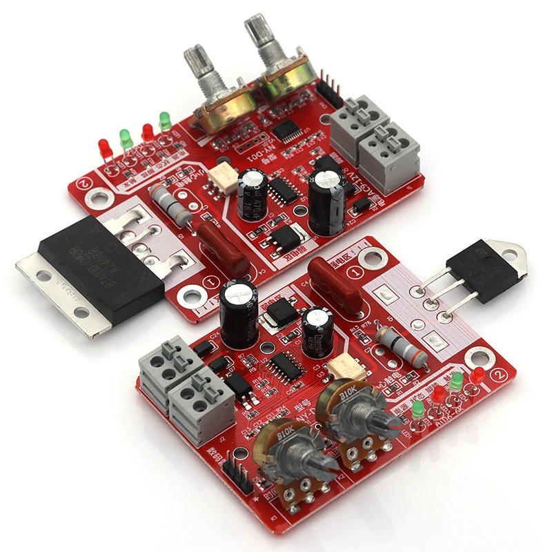 AC9-12V DIY tablero de Control de NY-D01 40A/100A máquina de soldadura por puntos tablero de Control Panel de soldador ajustar el tiempo corriente pantalla Digital - imagen 4