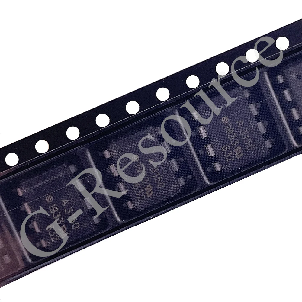 (10 uds) HCPL-3150-500E A3150 SOP-8 optoacoplador de unidad de puerta IGBT A3150 HCPL-3150 DIP-8