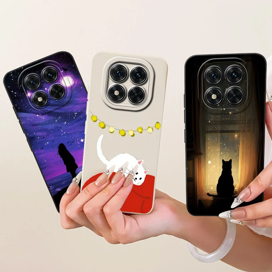 Para Xiaomi Redmi Note 14 Pro 4G funda bonita de dibujos animados pintada funda de silicona suave para Redmi Note 14 Pro Plus Note14 Pro 5G bolsas - imagen 4