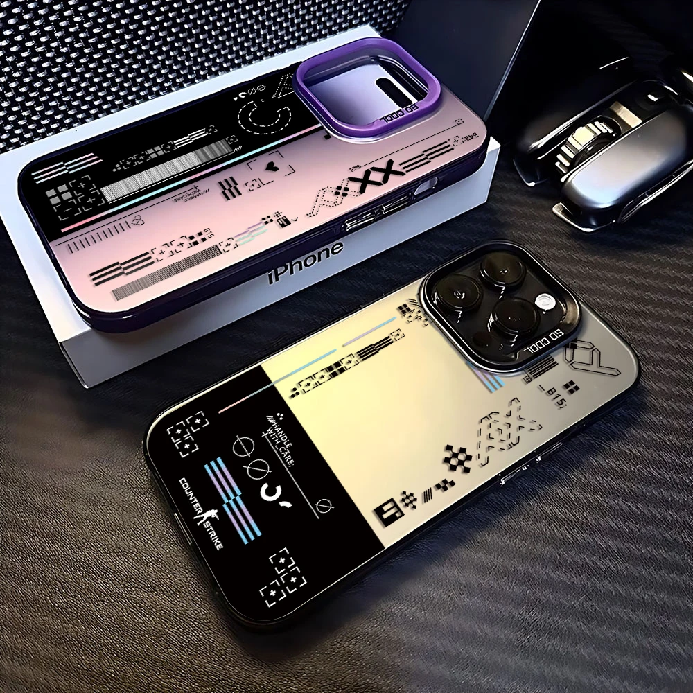 Magsafe magnético juego de moda CS Clear GO Magsafe funda magnética para iPhone 11 12 13 14 15 16 Pro Max Plus contraportada de caída - imagen 2