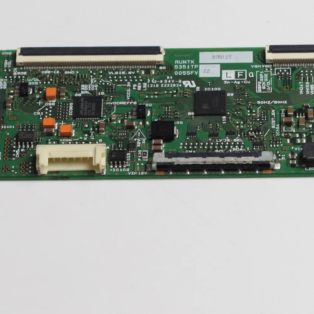 5351TP nueva placa lógica RUNTK 5351TP ZA ZZ ZB 0055FV ZA ZZ ZB T-CON para placa lógica de TV de 32 pulgadas y 40 pulgadas - imagen 3
