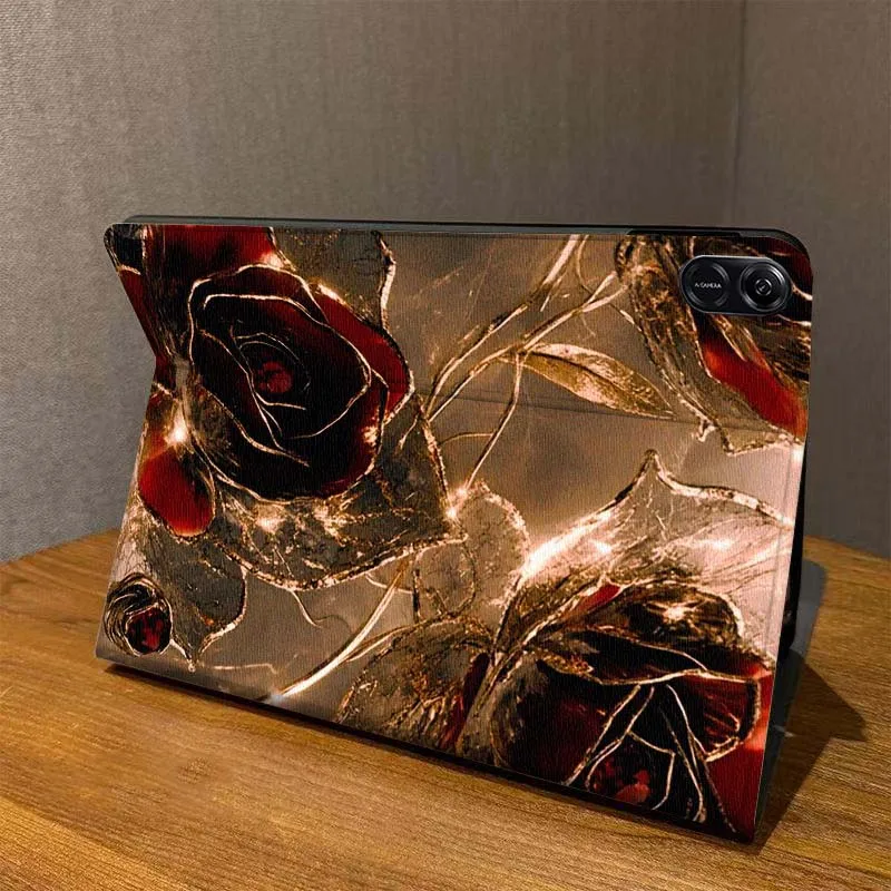Diseño creativo textura de mármol para Honor Tab Pad MagicPad Tablet 6 7 8 9 10 13 V7 V8 X8a X9a X9 X8 GT GT2 Pro funda para tableta - imagen 3