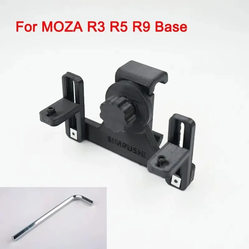 Soporte de montaje ajustable para teléfono Compatible con MOZA R5 R3 R9 R12 SIMAGIC para base FANATEC-Fácil instalación