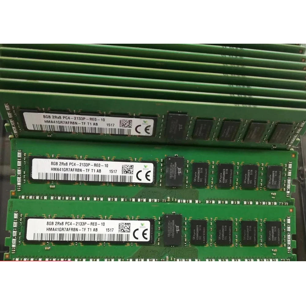 1 Uds. Para SK Hynix RAM 8GB 8G 2RX8 PC4-2133P-RE0 memoria de servidor DDR4 2133 HMA41GR7AFR8N-TF - imagen 5