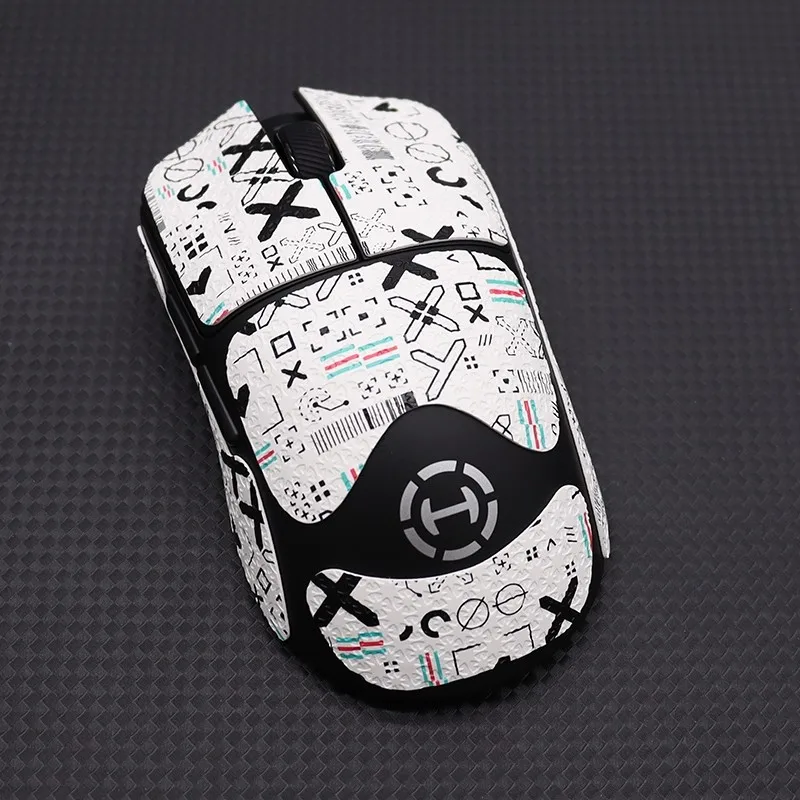 1 Juego de pegatinas antideslizantes para ratón EDIFIER HECATE G3M Pro, edición mejorada/EX7 Ultra/G5M Pro, cinta antisudor antideslizante