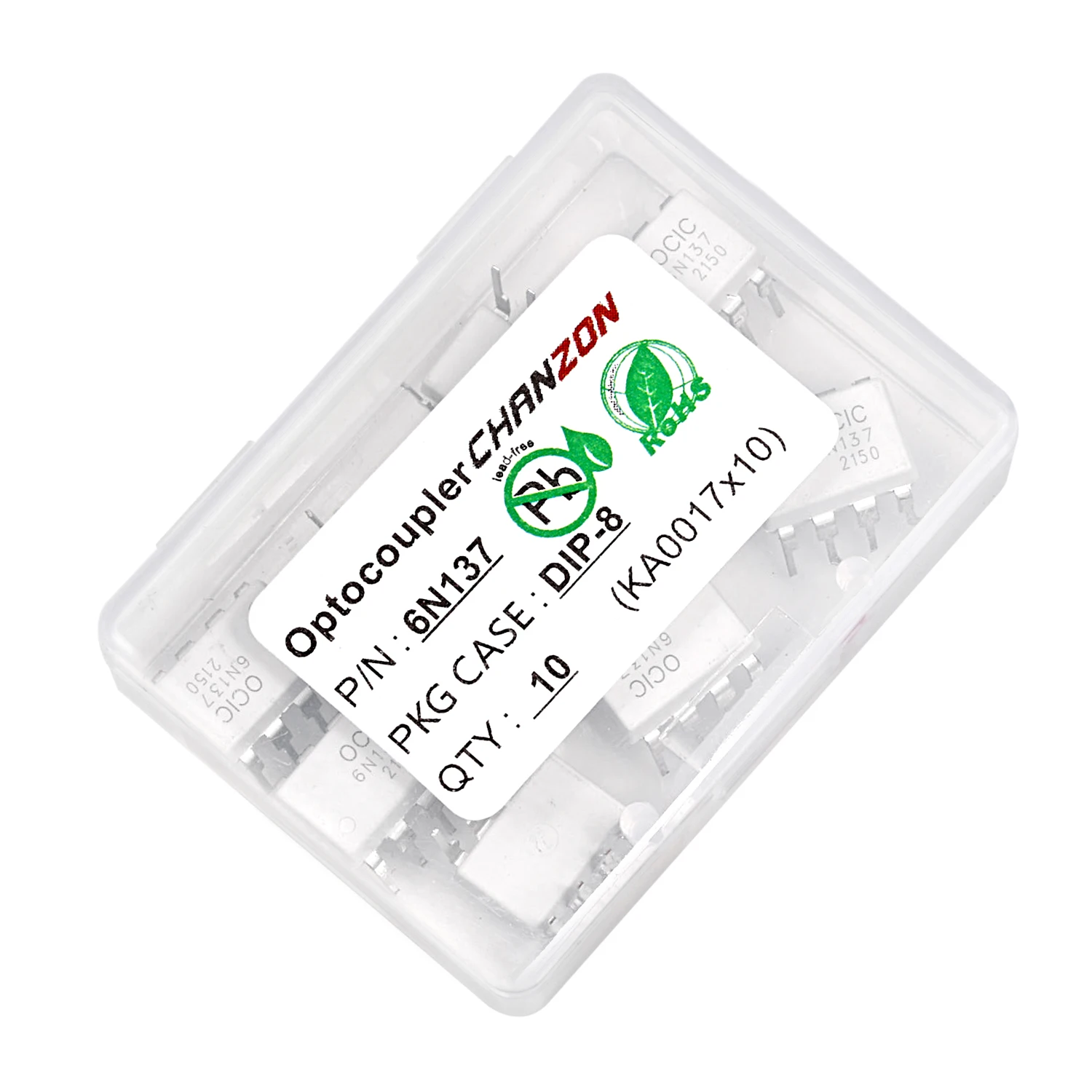 10 Uds optoacopladores 6N137 6N137M EL6N137 DIP8 DIP-8 optoaislador optoacoplador nuevo y Original IC en Stock Chanzon - imagen 4
