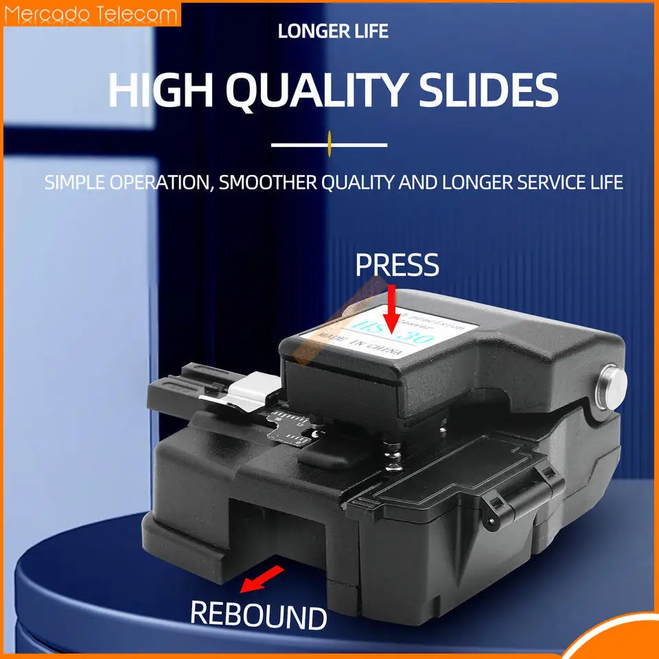 Cuchilla de fibra óptica FTTH de alta precisión, herramienta de reemplazo Fujikura HS-30, cortador hs30 de 16 hojas de superficie, fabricado en China, CT-30 - imagen 2