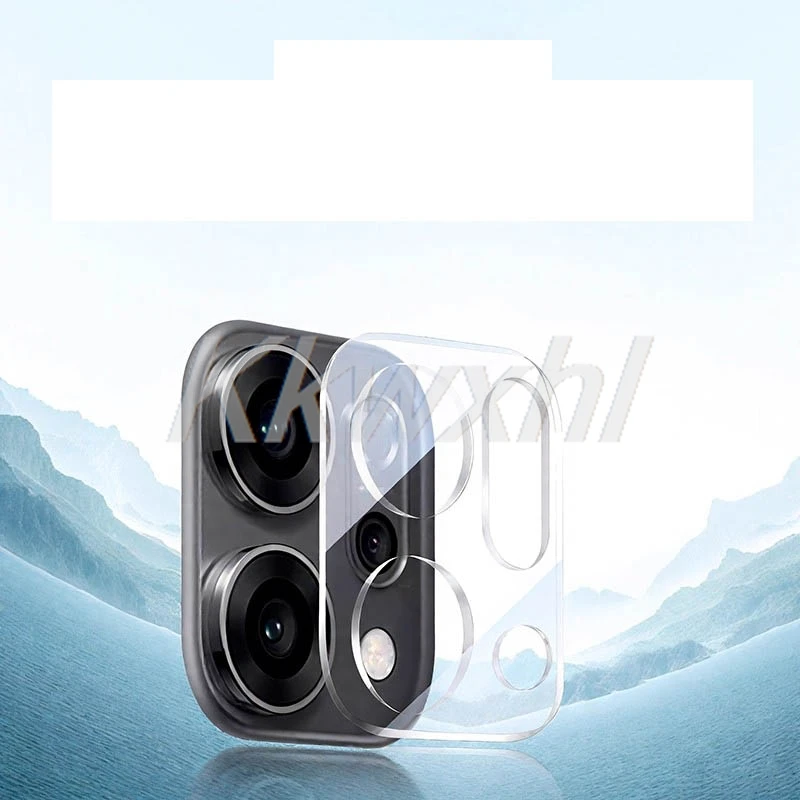 2 uds 9H película de lente de cámara 3D para OPPO Reno14 F 5G Reno14F Reno14Pro Reno 14 Pro 14F CPH2743 cubierta protectora trasera de vidrio templado - imagen 3