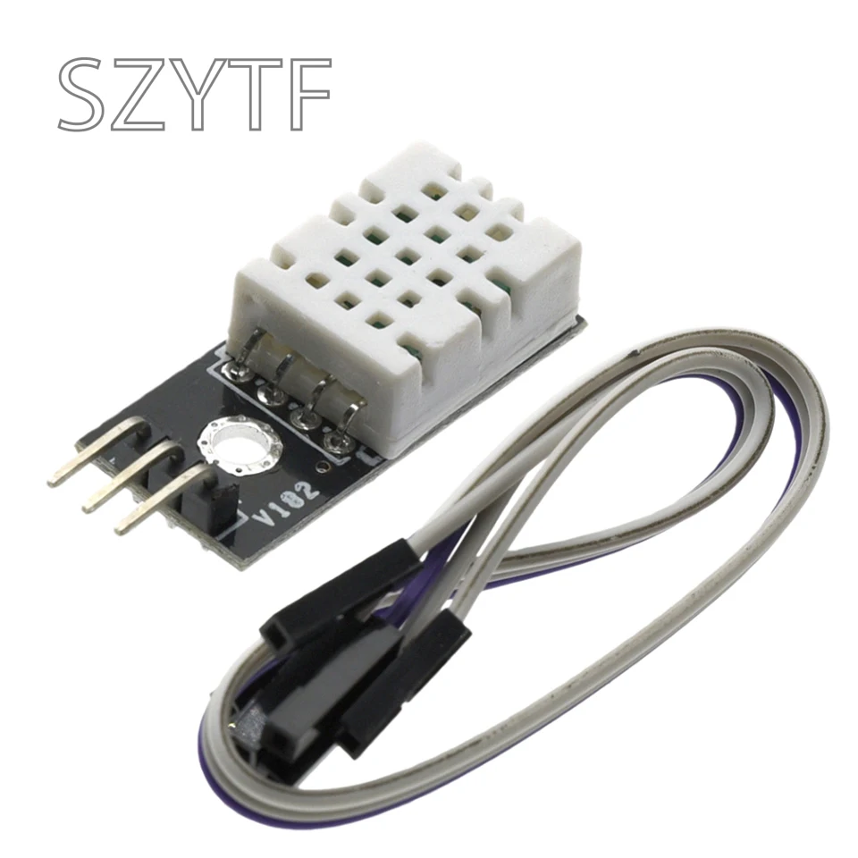 Sensor preciso de temperatura y humedad GXHT11, cable único industrial, funciona con proyectos DHT11, Arduino y Raspberry Pi - imagen 4