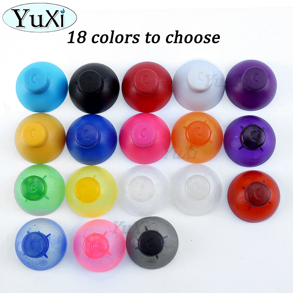 10 Uds. Tapa de agarre de Joystick analógico 3D para Nintendo GameCube NGC GC Gamepad controlador accesorios de repuesto de llave - imagen 2