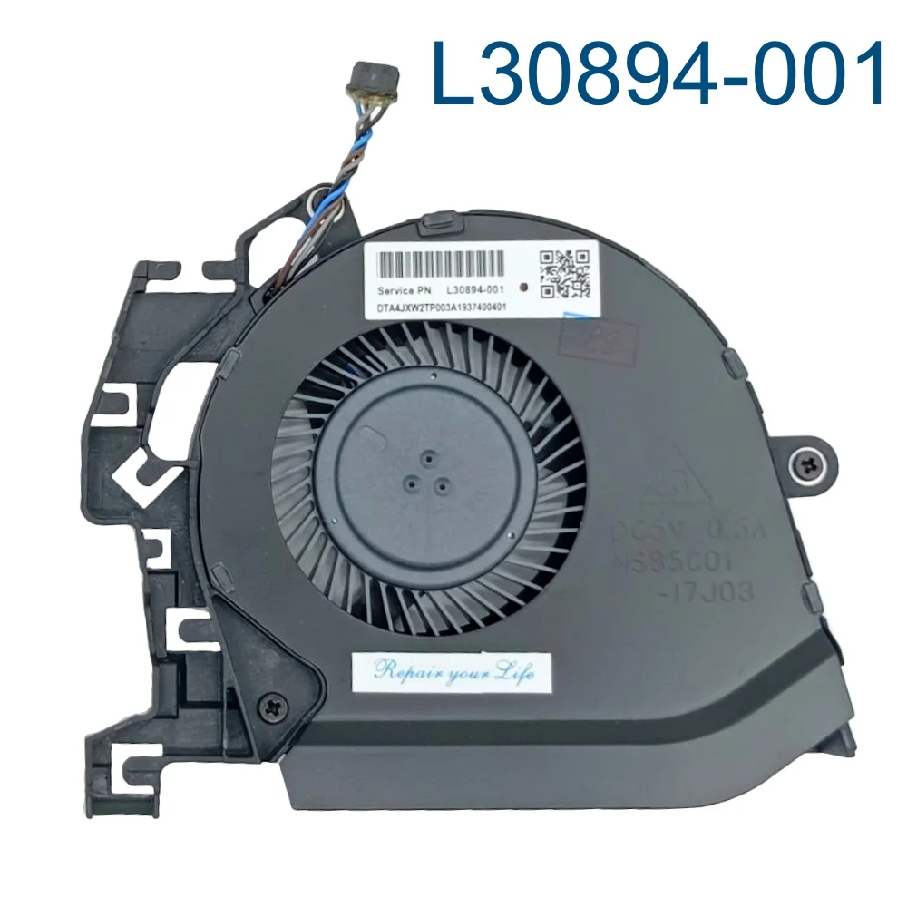 CPU GPU ventiladores enfriador para HP ZBook Studio 15 G5 G6 15G5 15G6 portátil ventilador de refrigeración L30894 001 L30895 NS85C01 17J03 17J04 nuevo - imagen 4