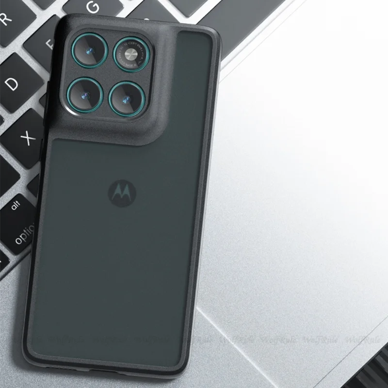 Para Moto Edge 60 Fusion funda Motorola Moto Edge 60 Fusion Capa parachoques mate esmerilado translúcido Fundas Moto Edge 60 Fusion