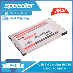 Tarjeta PCMCIA a USB 2.0 CardBus para portátil