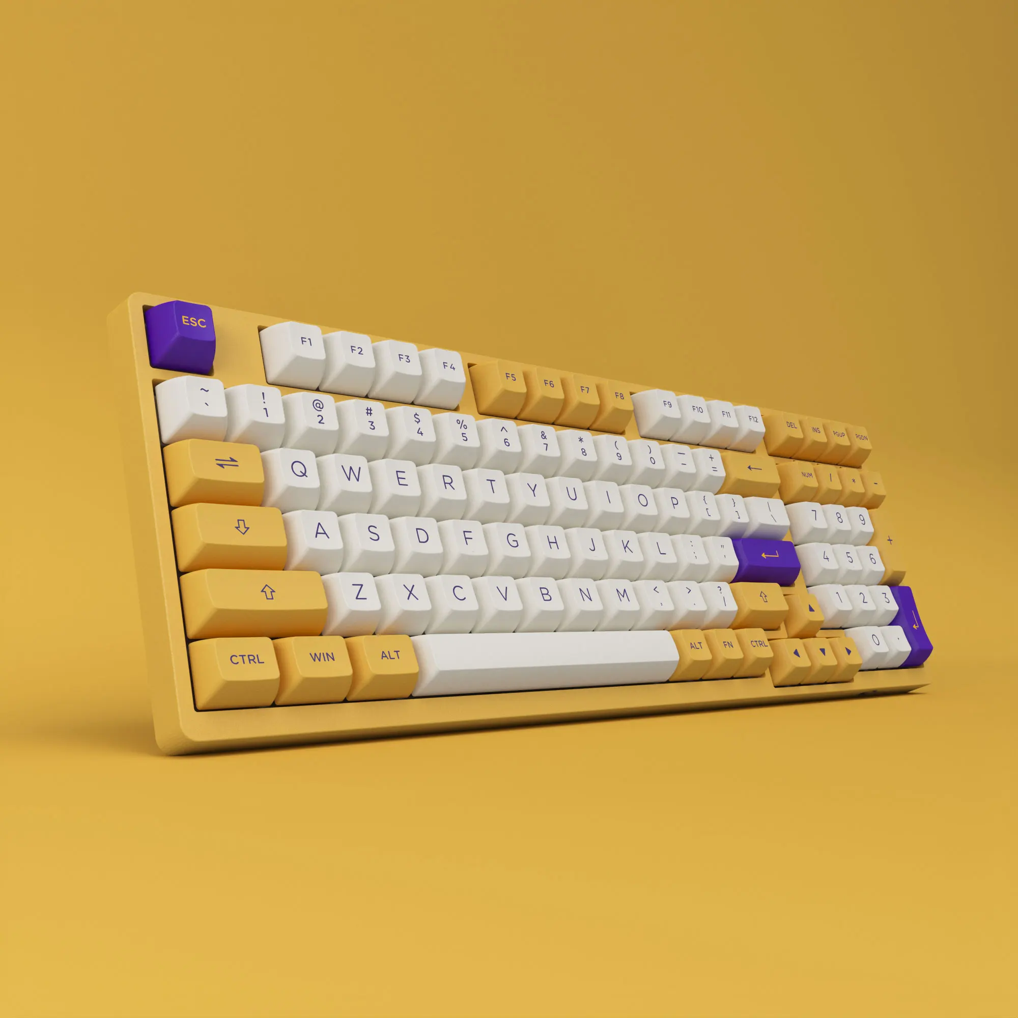 Akko 3098B Plus Teclado mecánico de Los Ángeles intercambio en caliente RGB ASA 98 teclas USB tipo C/2,4 GHz/Bluetooth 5,0 teclado inalámbrico para juegos - imagen 5