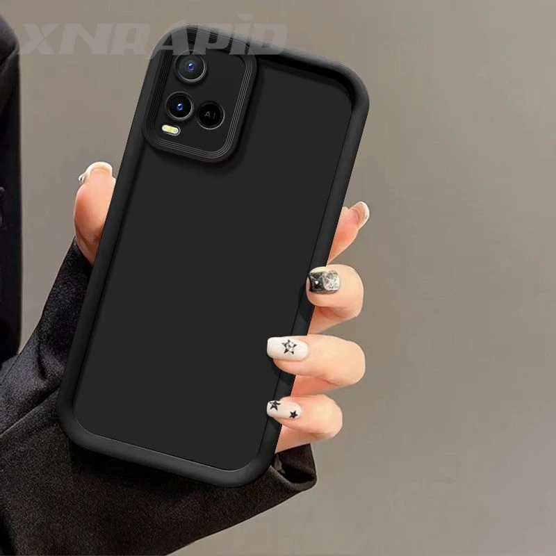 Para Vivo Y33s funda Vivo Y33t Y21 Y21S Y21A Y21E Y21 2021 Y21T funda de teléfono paquete completo mate anticaída cubierta protectora suave - imagen 3