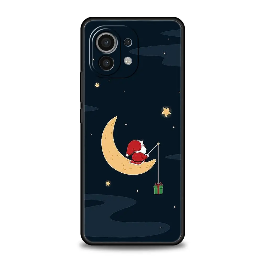 Funda de teléfono de lujo de Papá Noel de Navidad para Xiaomi 14 13T 12T Pro 12 13 11 Ultra Mi Note 10 Lite 10T 5G 11X Pro 11T 11i 9T - imagen 3