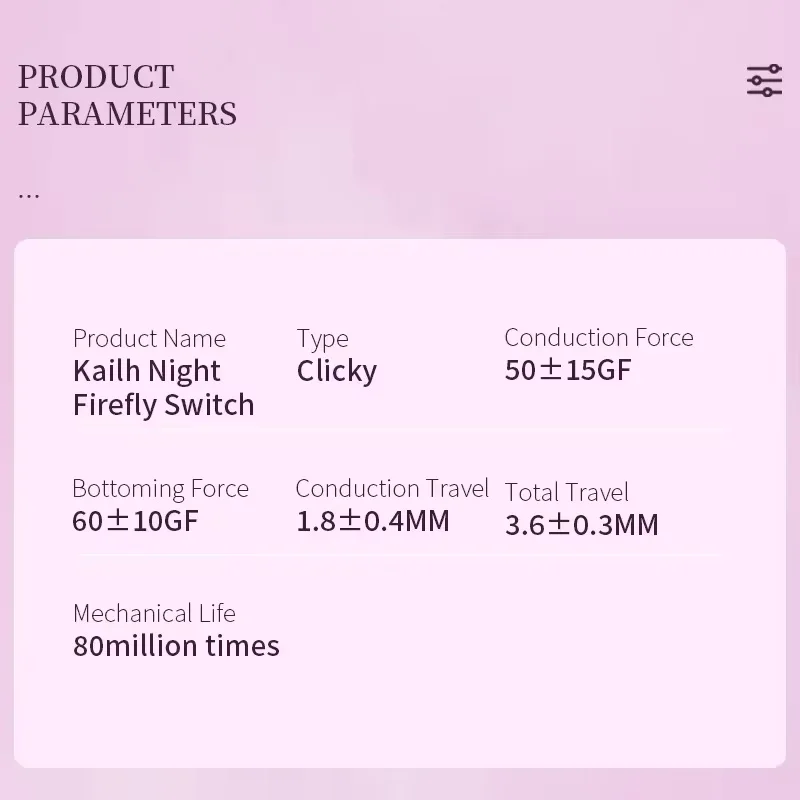 Kailh Box Night Firefly teclado interruptor Clicky 60g RGB para teclado mecánico DIY SMD 5 pines MX interruptores luminiscentes - imagen 4