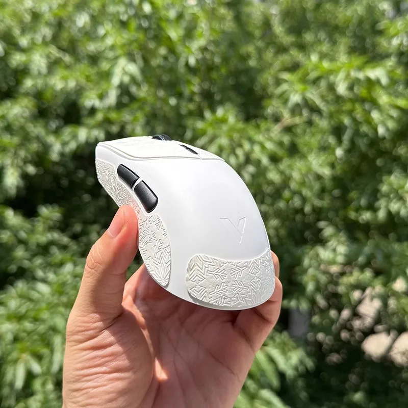 1 Juego de pegatinas antideslizantes para ratón Meow Gaming Ultraglide para RAPOO VT7 2. a generación/VT7 MAX, cinta antisudor antideslizante ultrafina - imagen 5