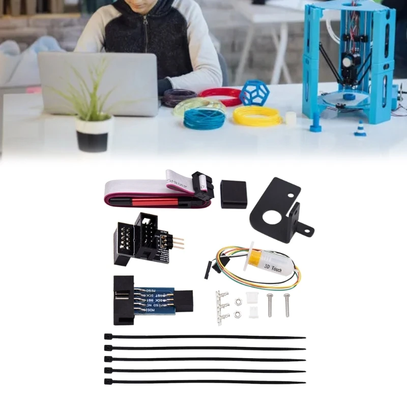 896F Sensor táctil 3D Sensor de nivelación automática Sensor de nivelación de cama BL Touch para Reprap MK8 - imagen 2