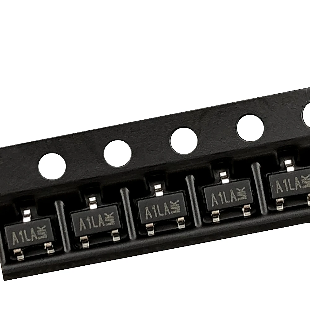 (100 piezas) AO3401 A1LA SOT-23 SMD tubo de efecto de campo de potencia de gran corriente Transistor canal P MOS-FET 3401 - imagen 2