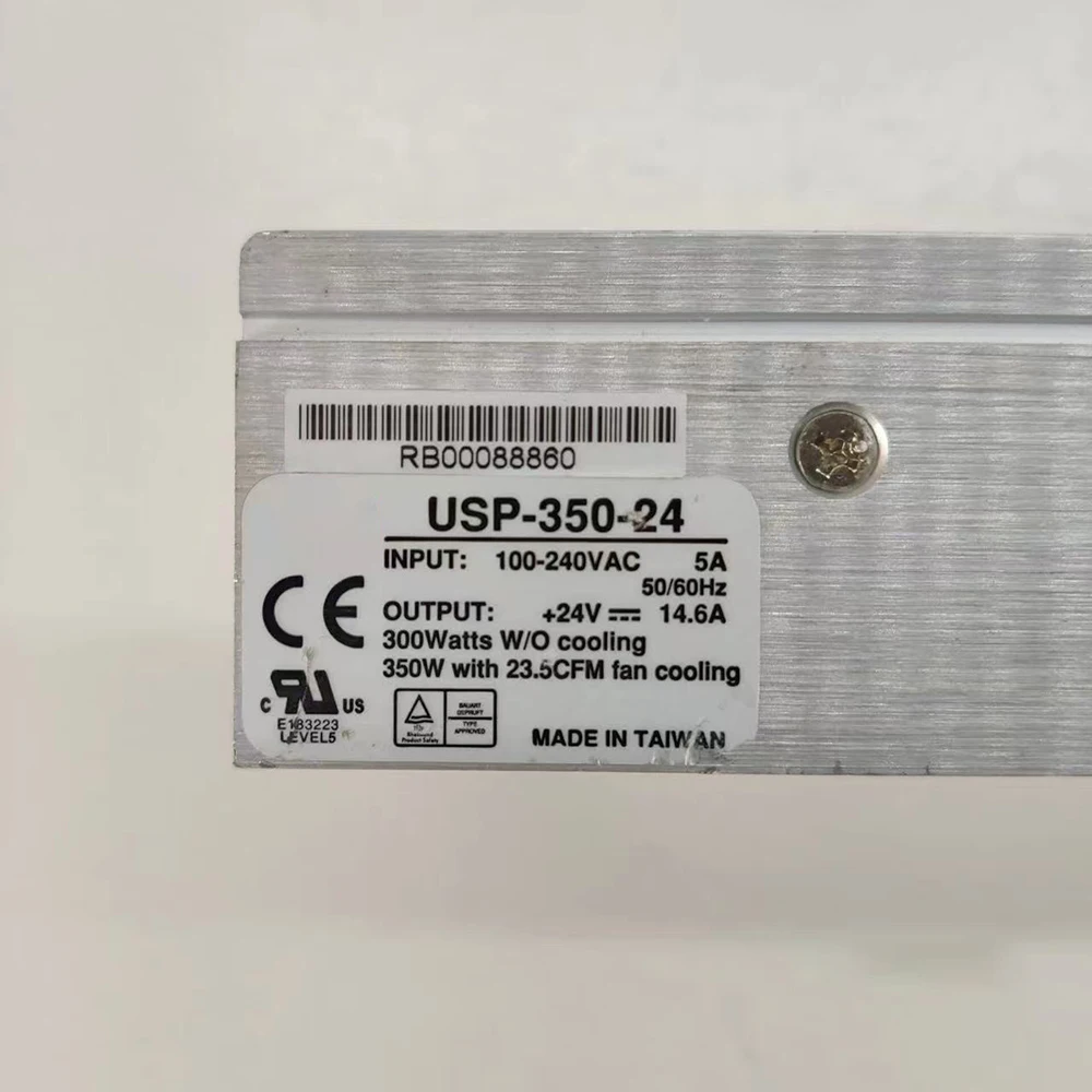 USP-350-24 para fuente de alimentación conmutada de función PFC tipo U de alta eficiencia MW 350W24V14.6A