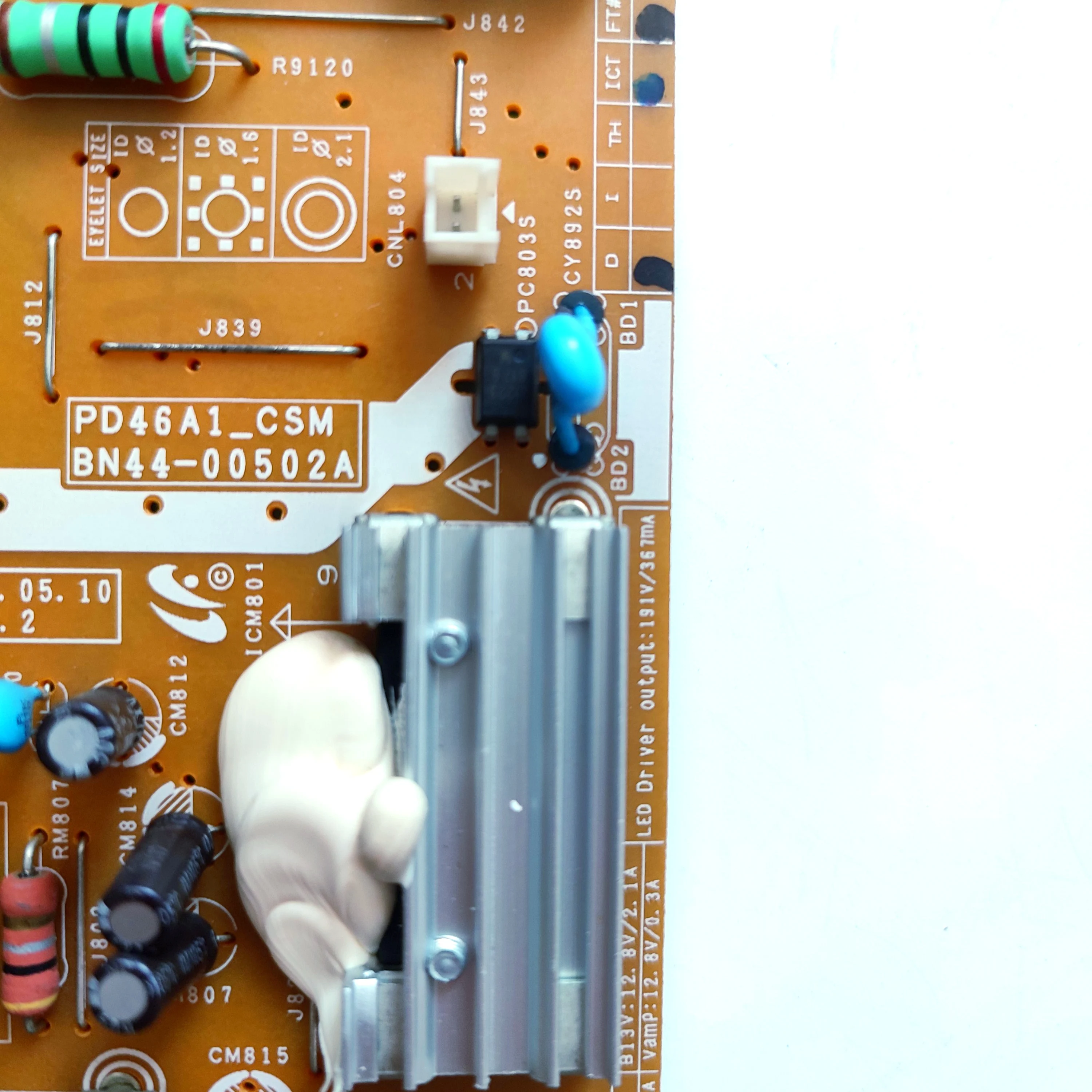 BN44-00502A BN44-00502E PD46A1_CSM fuente de alimentación/placa LED para UE46ES5500WXZG UN40ES6003F UN40ES6100F UE40ES5500W UE40ES5500 TV - imagen 3