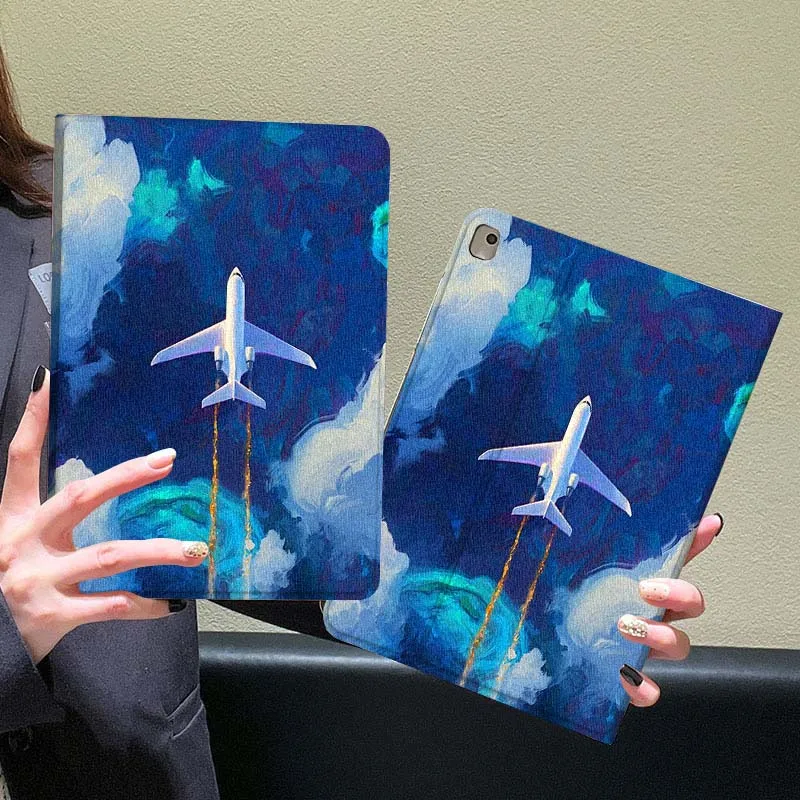 Moda cielo arte del avión para Huawei Honor Tab Magic Pad GT 6 X9 X8A X8 V8 V7 9 8 2 3 13,3 10 Pro pulgadas funda para tableta