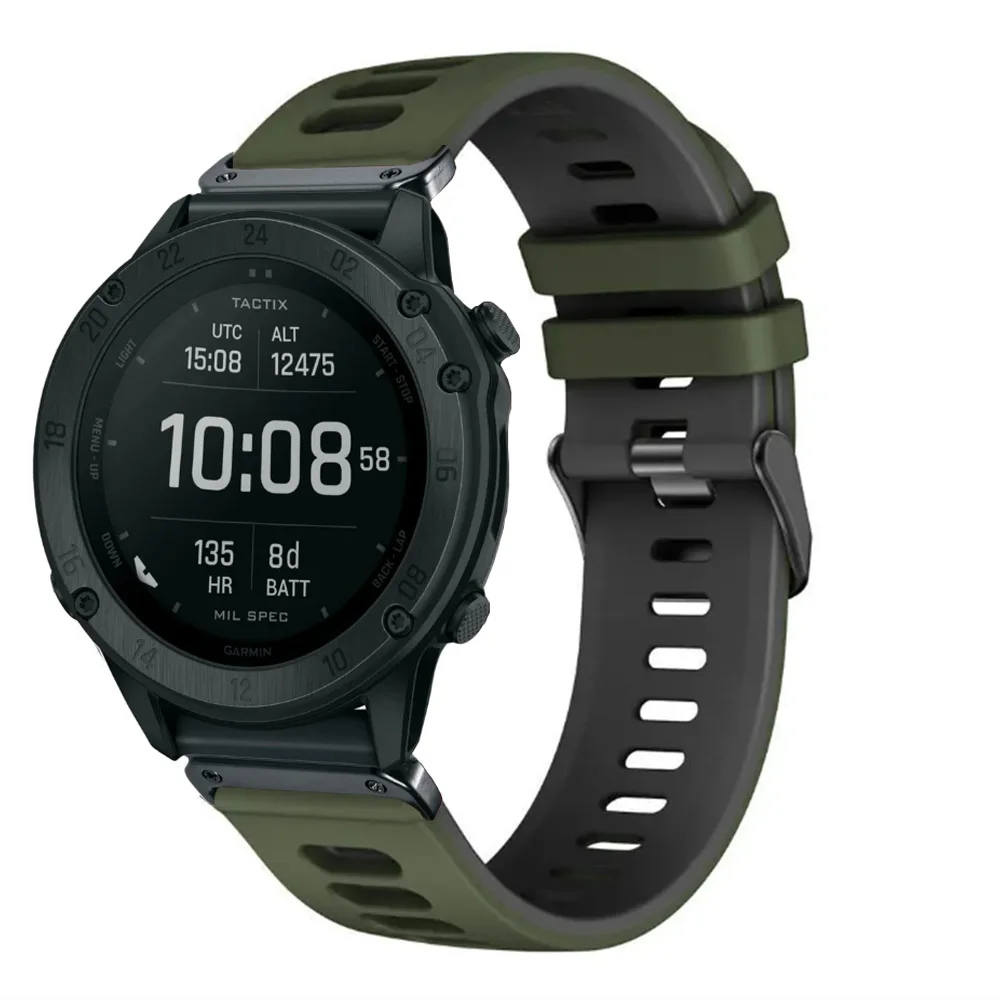 Forerunner-Correa de silicona para reloj, pulsera Easyfit de 26 y 22mm para Garmin Fenix 7 7X Pro 6 6X Pro 5 5X Plus, 965, 935, 945, 955 - imagen 5
