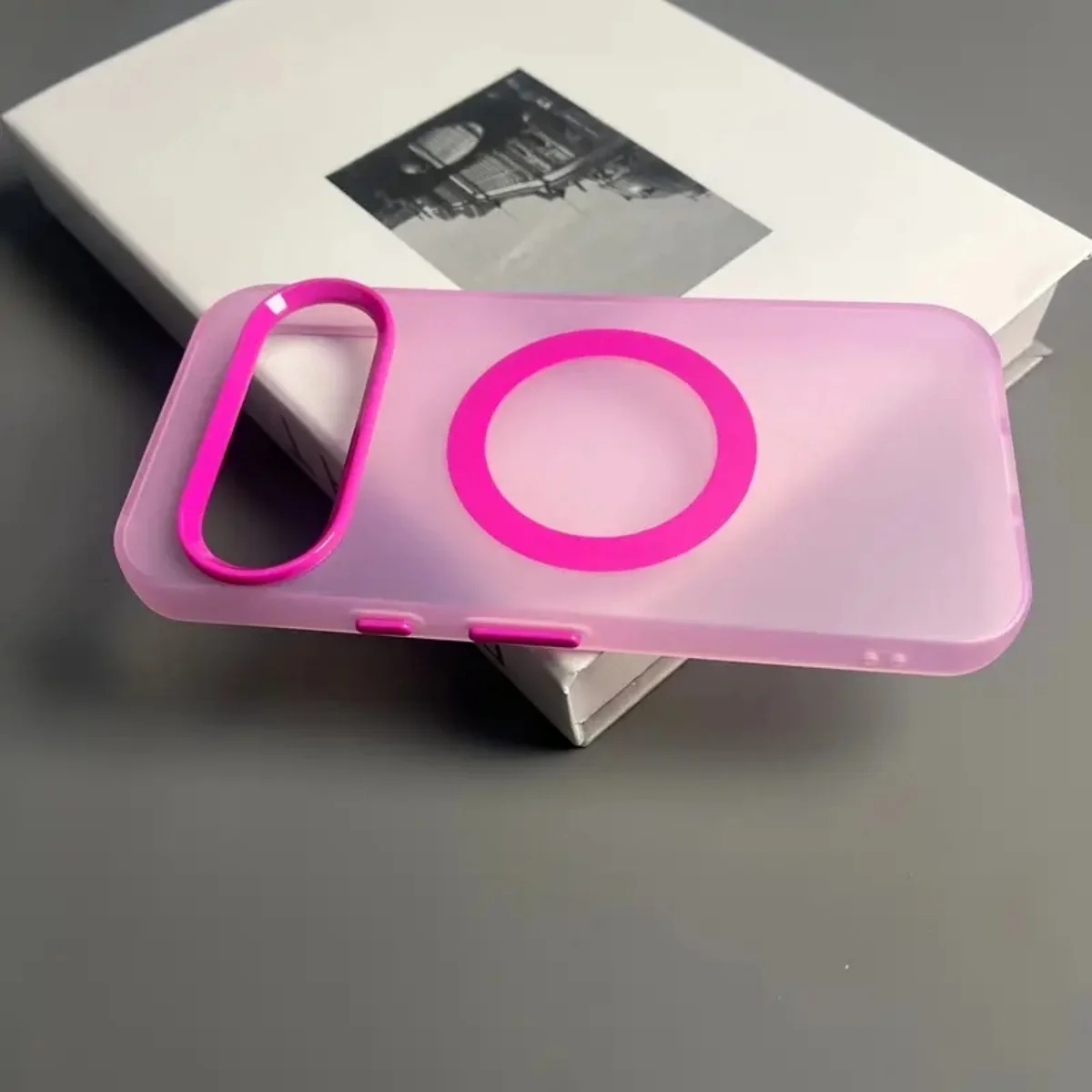 Nueva funda trasera magnética para Google Pixel 10Pro 10 Pro XL 9A 9 Pro XL 8Pro 8A Color caramelo hecho transparente PC TPU para resistencia a los golpes - imagen 4