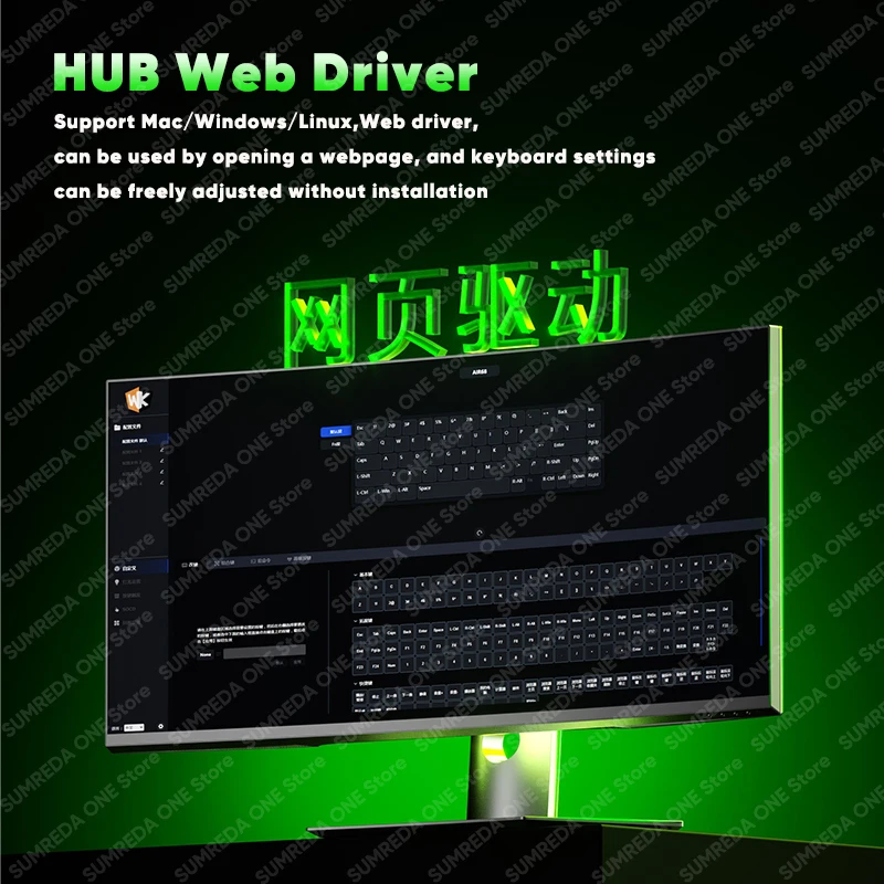 Weikav Air68 Teclado mecánico magnético con cable para juegos 60% 8K retorno RGB Hotswap disparador rápido 0,01mm 0,125 ms teclado para jugadores 65% - imagen 5