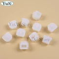 10Pcs Clear White
