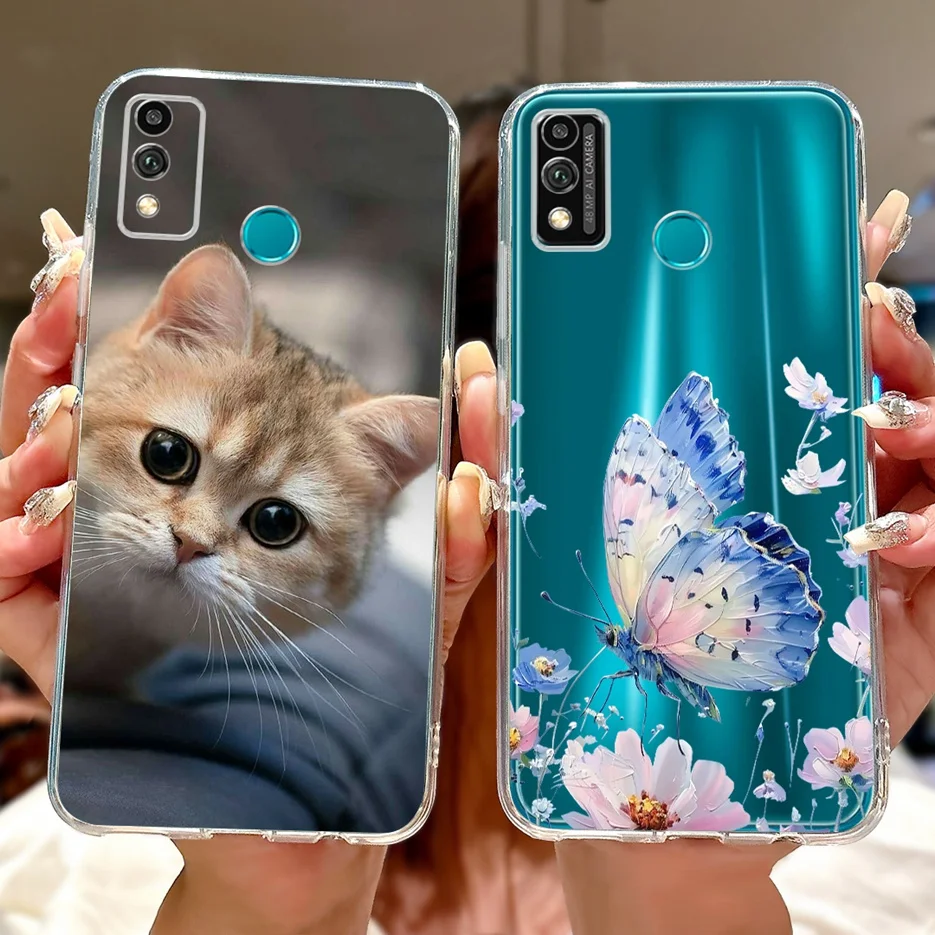 Para Honor 9X Lite funda JSN-L21 JSN-L22 Linda funda pintada con corazón de amor funda de silicona suave para Honor 10X Lite DNN-LX9 10XLite Shell - imagen 5