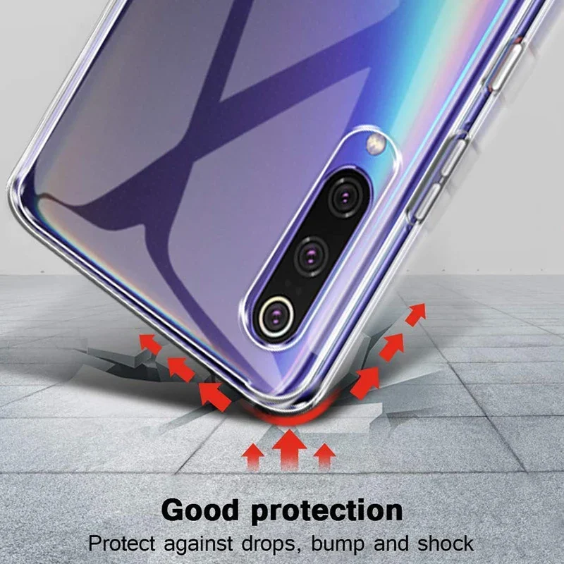 Funda de teléfono móvil transparente suave para Xiaomi Mi 9 SE Mi9 versión Global Mi9SE silicona ultrafina TPU transparente nueva contraportada - imagen 3