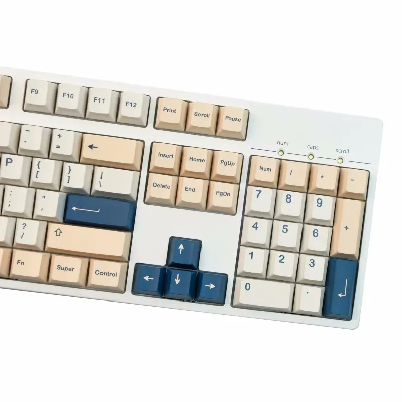 GMK-Juego de 142 teclas de abedul, teclas de subcama con tinte PBT, perfil de cereza, 61, 64, 68, 84, 87, 96, 980, 104, Alice HHKB, ISO Enter - imagen 4