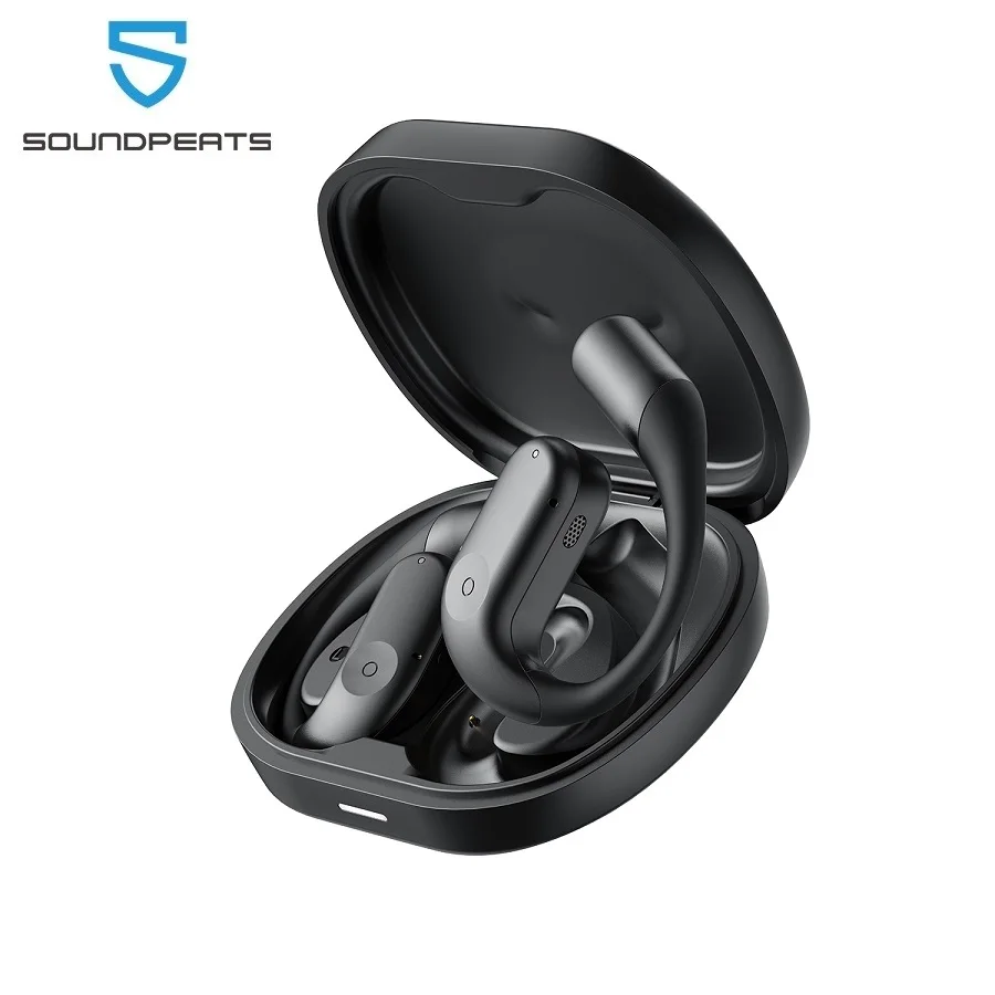 SoundPEATS ChatFree Wireless Earphones Bluetooth 5.3 Dual Mic ENC noise reduction Multipoint Connection OWS Earbuds