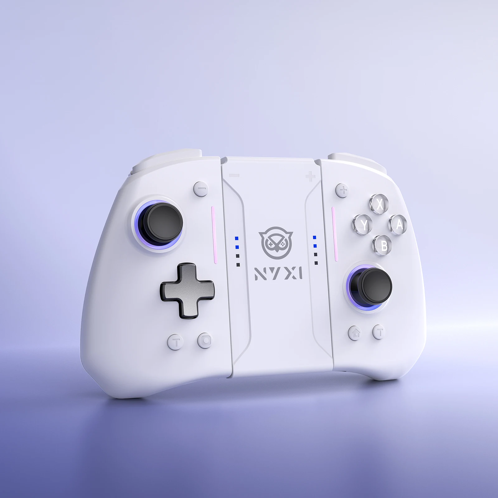 Controlador de juego inalámbrico NYXI Hyperion Pro para Switch 2/Switch Bluetooth Gamepad blanco - imagen 4