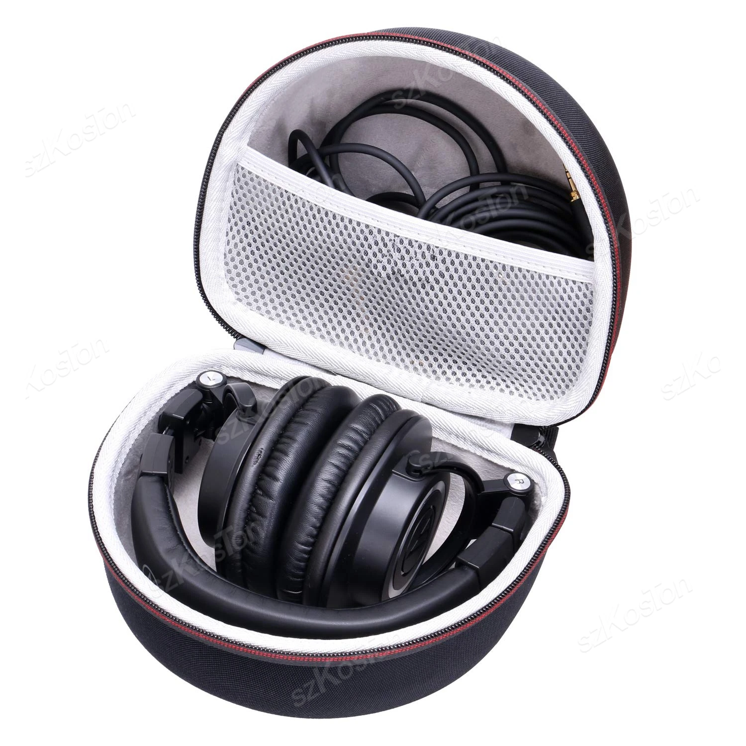 Bolsa portátil de viaje para auriculares Audio-Technica ATH-M30X / ATH-M50X / ATH-M40X / ATH-M50xBT2 / ATH-M50xBT2DS Estuche para auriculares