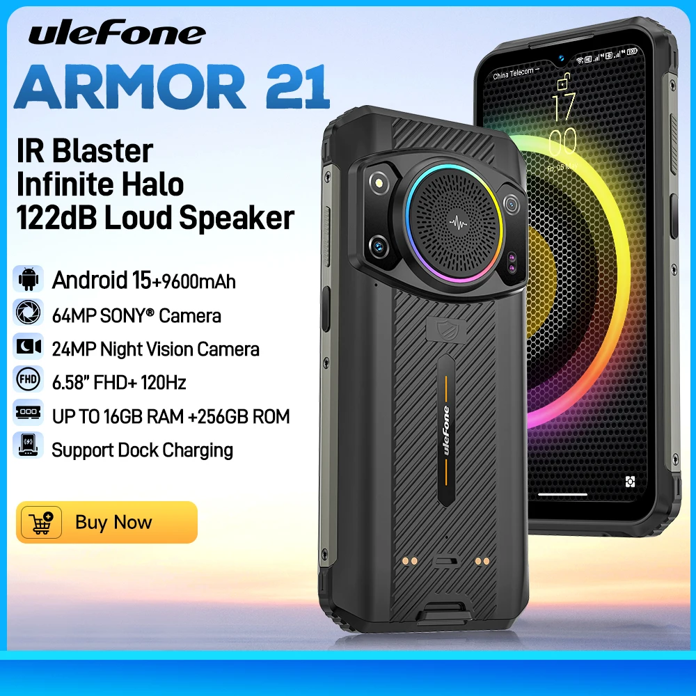 Ulefone Armor 21: smartphone resistente 4G con 16GB RAM y 256GB ROM - imagen 2