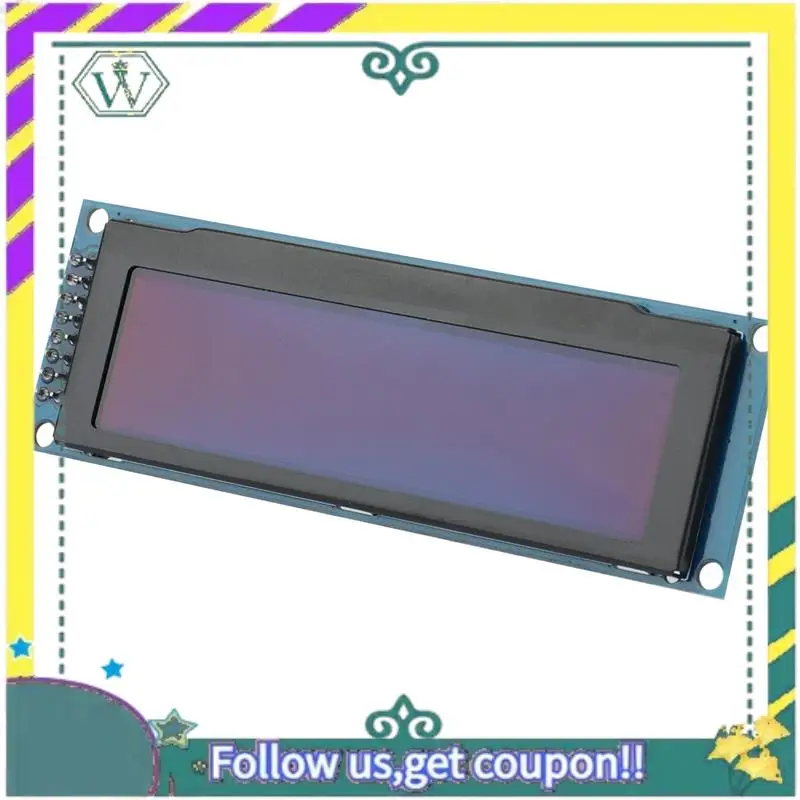 Pantalla OLED A28Q-2X de 3,12 pulgadas, 256x64, 25664 puntos, módulo LCD gráfico, pantalla LCM, controlador SSD1322, compatible con SPI (amarillo) - imagen 5