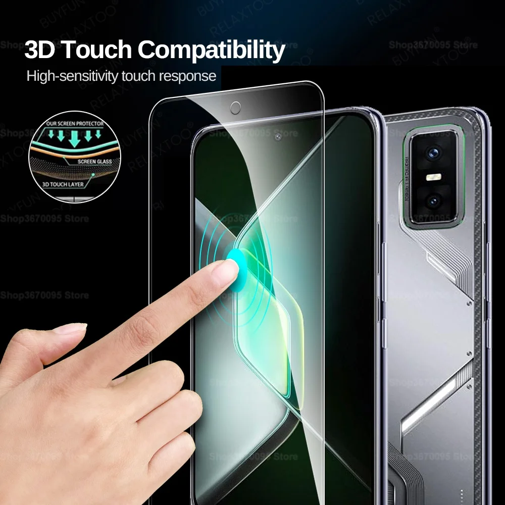 Película templada 8 en 1 para Infinix GT 30 Pro 5G 6,78 "Protector de pantalla InfinixGT30Pro GT30Pro 30Pro 2025 5G funda de cristal frontal amigable - imagen 5