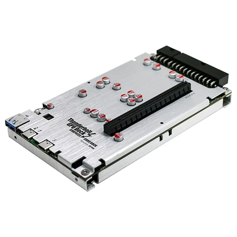 TH3P4G3 Mini GPU Dock tarjeta gráfica USB3.0 extensión Dock Thunderbolt-compatible Thunder 3/4 PD 60W 40Gbps con soporte ATX / SFX - imagen 5