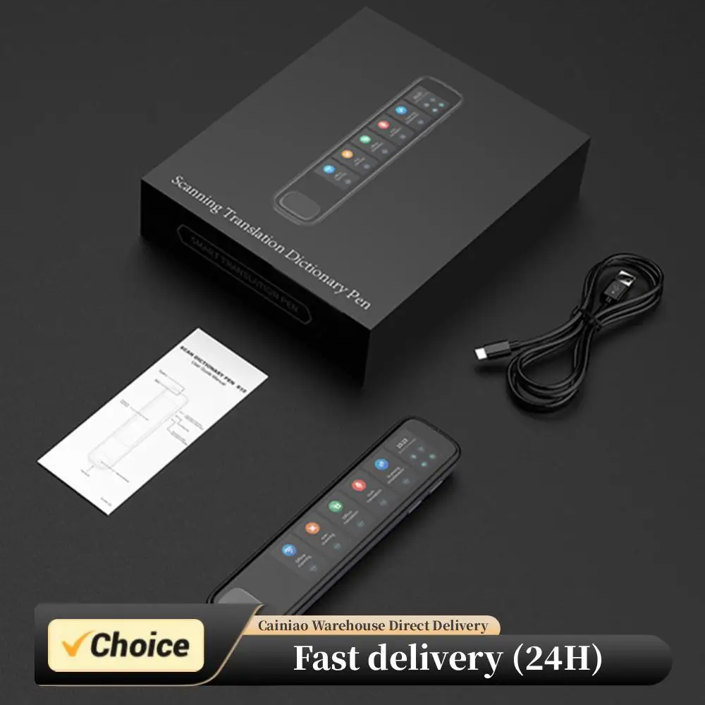 Pluma de traducción, traductor de lectura de escaneo de 142 idiomas, bolígrafo traductor de lectura de punto de escaneo inteligente para profesores y estudiantes