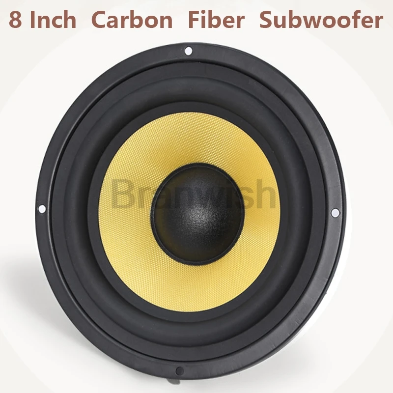 Altavoz de estantería de alta potencia de 8 pulgadas, 140W, altavoz pasivo HiFi para fiebre, sonido envolvente, caja de sonido de escritorio, 1 par para cine en casa - imagen 5