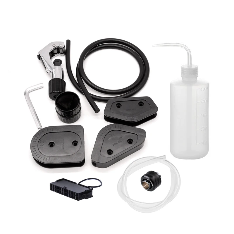 Bykski-Kit de moldes de flexión de tubo duro, herramientas de sistema de refrigeración de agua, OD12/14/16mm, acrílico/PMMA/PETG, botella de agua, arranque de potencia de 24 pines