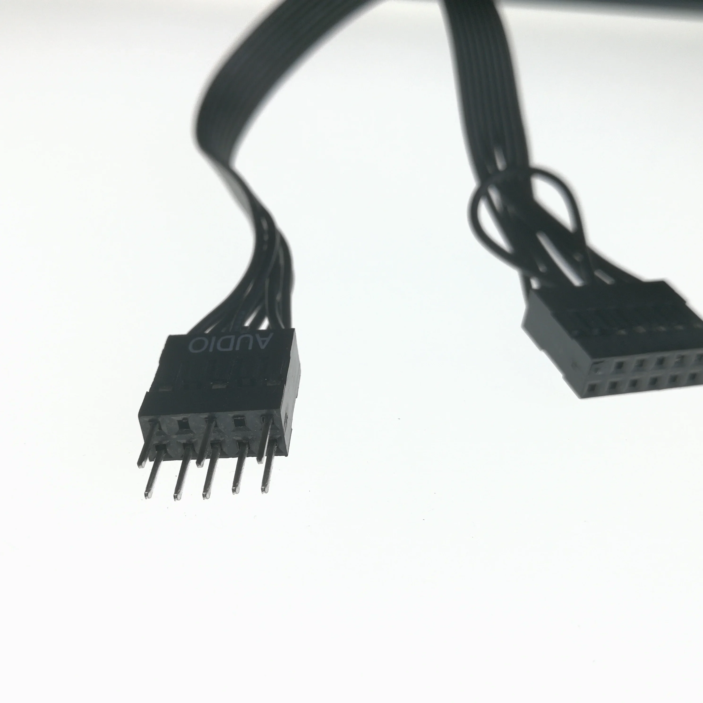 10 unids/lote Cable convertidor de Audio HD de 13 pines hembra a 8 pines macho 22AWG para conexión de placa base Lenovo HOST Panel frontal 20cm