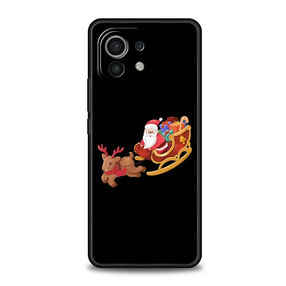 Funda de teléfono de lujo de Papá Noel de Navidad para Xiaomi 14 13T 12T Pro 12 13 11 Ultra Mi Note 10 Lite 10T 5G 11X Pro 11T 11i 9T - imagen 2