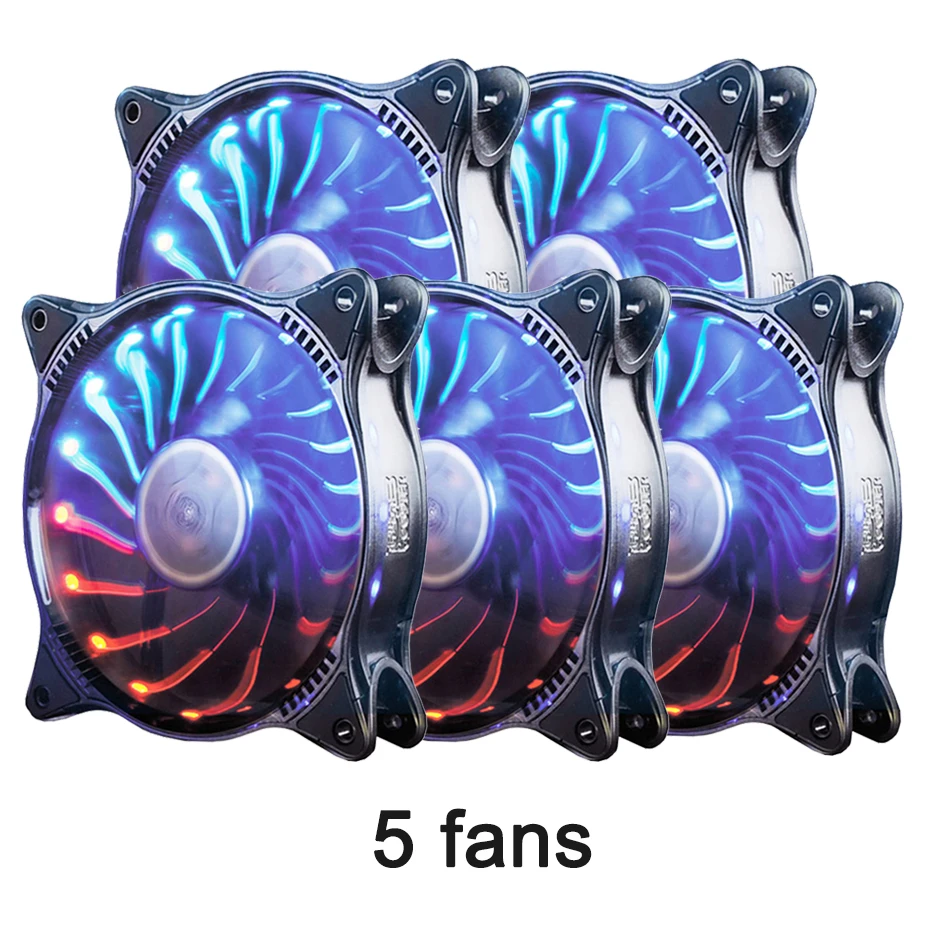 5 fans