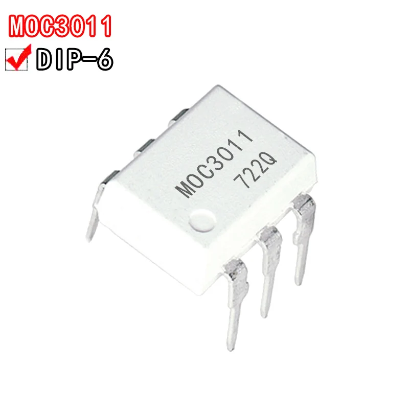 10 piezas MOC3010 MOC3011 MOC3012 MOC3020 MOC3021 MOC3022 MOC3023 MOC3030 MOC3040 MOC3041 MOC3042 MOC3043 MOC3051 DIP-6 - imagen 3